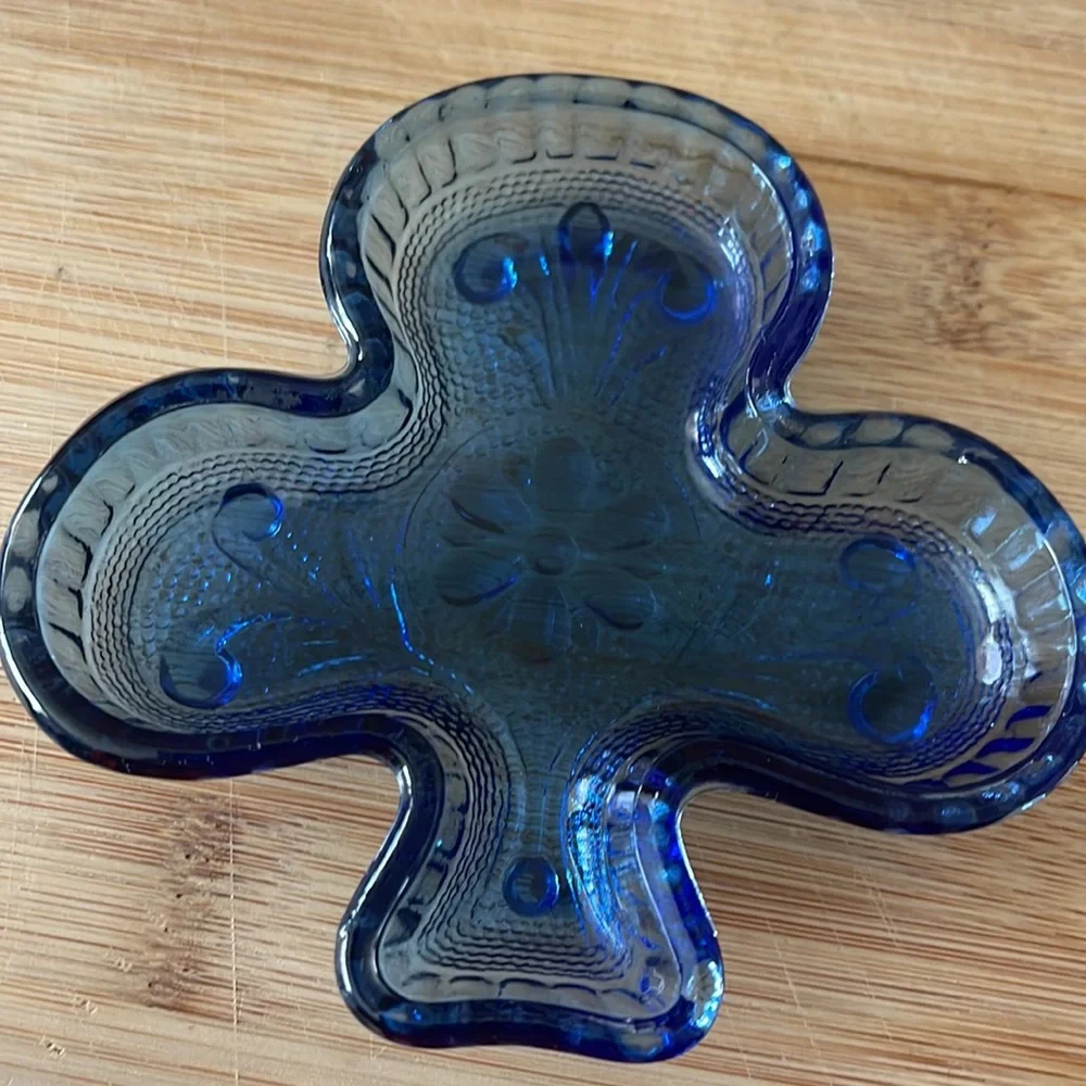 Set of 5 Indiana glass trinket dishes - Picture 4 of 5